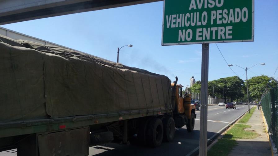 Regulación de tránsito de los camiones, en este mes