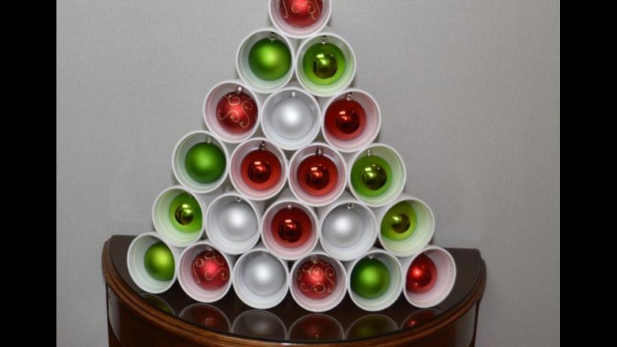 Creatividad navideña que favorece al ambiente