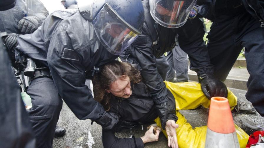Protestas en Alemania, España y Portugal