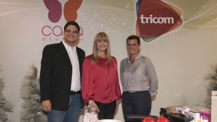 Tricom y Casa Club TV realizaron un taller de Navidad