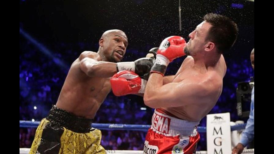 Mayweather Jr., dio cátedra de boxeo ante Guerrero