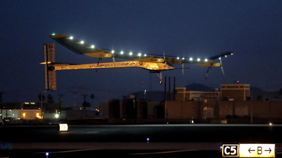 Avión solar vuela de Washington a Nueva York
