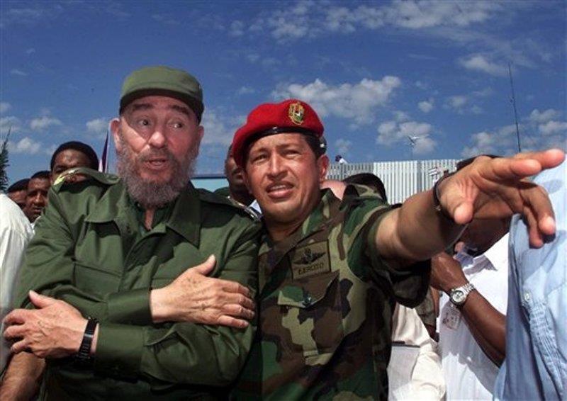 Chávez y sus relaciones de amor y odio con colegas