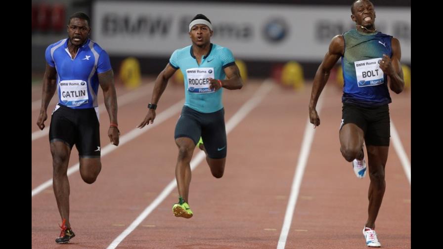 Justin Gatlin supera a Bolt en Liga Diamante