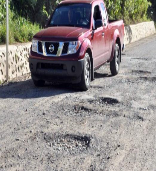 Deterioro afecta carretera turística Santiago-P. Plata