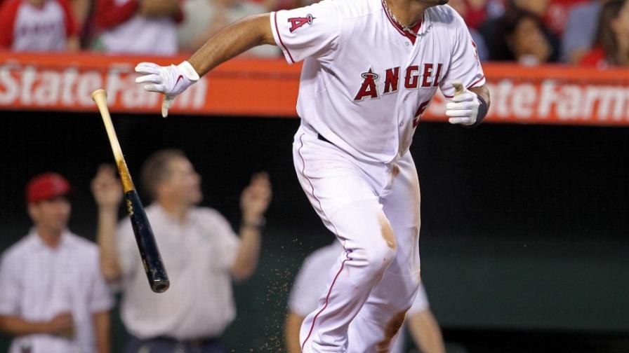 Pujols pega su segundo jonrón en victoria de Anaheim Pujols pega su segundo jonrón en victoria de Anaheim