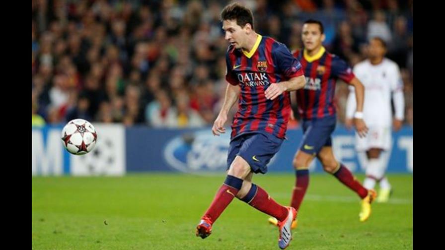 Messi marca dos, Barcelona gana y pasa a octavos Messi marca dos, Barcelona gana y pasa a octavos