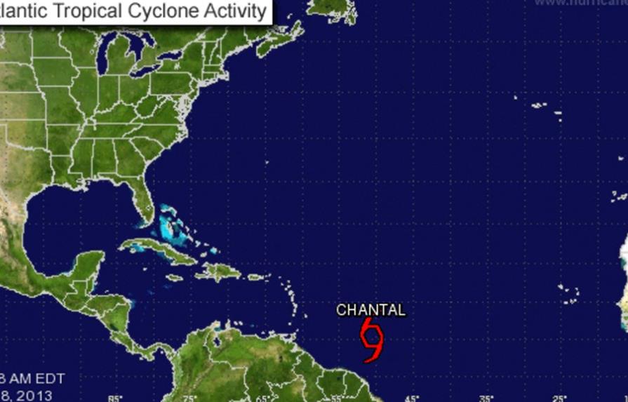 Se formó Chantal, la tercera tormenta tropical de la temporada ciclónica