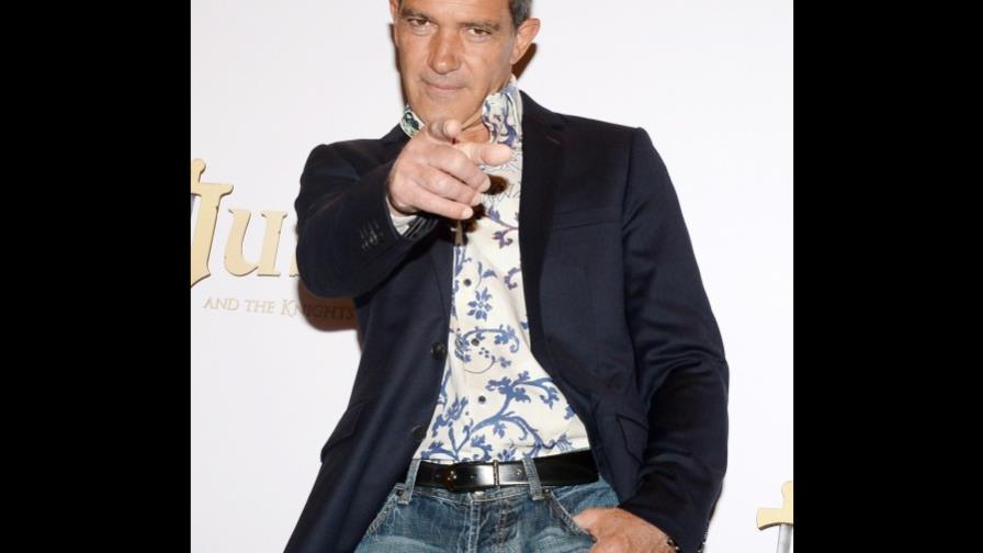 Antonio Banderas, orgulloso por Justin and the Knights of Valour