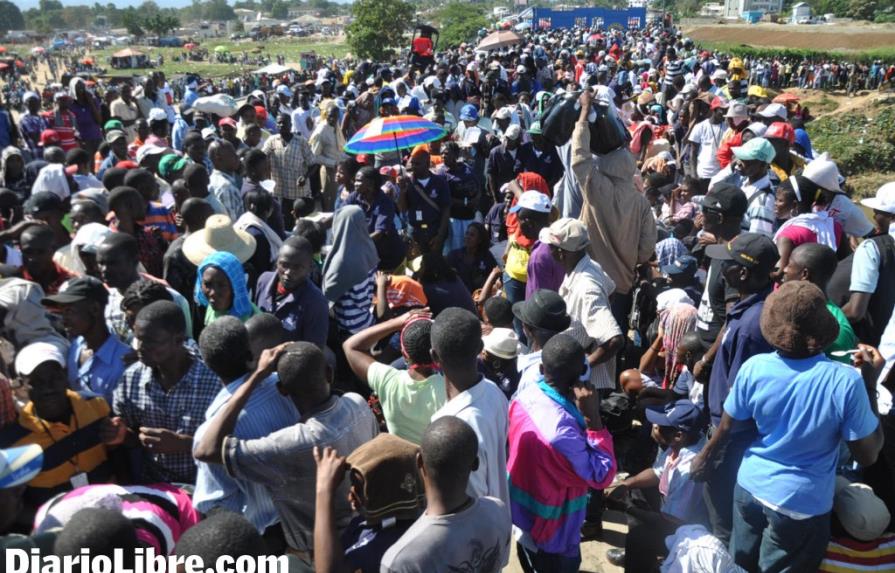 Fracasa el diálogo sobre los haitianos que permanecen en la frontera