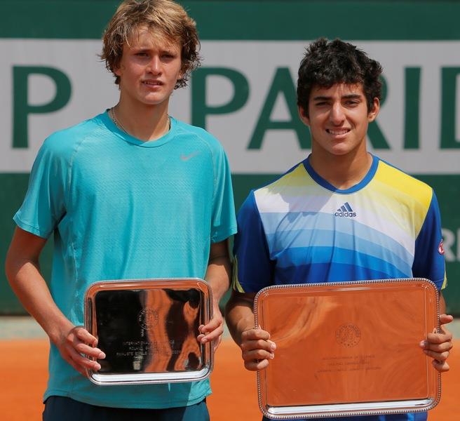 Chileno Cristian Garín gana juvenil Roland Garros