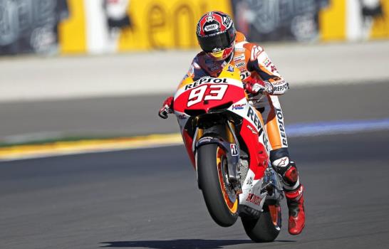 Marc Márquez logró el mejor tiempo y un nuevo récord de vuelta rápida