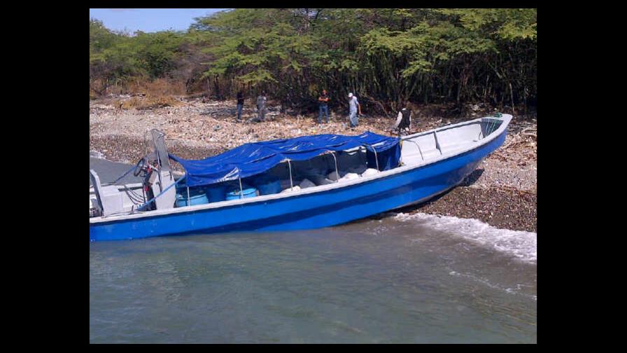 Capturan embarcación con 1,575 kilos de cocaína en Ocoa