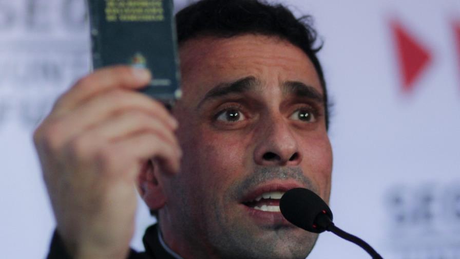 Capriles lamenta que Supremo optara por resolver un problema del Gobierno Capriles lamenta que Supremo optara por resolver un problema del Gobierno