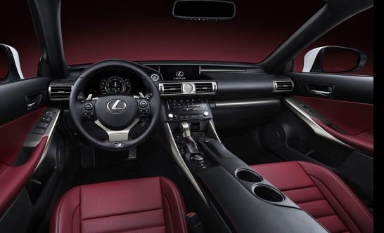 Lexus revela las primeras imágenes del nuevo sedán deportivo IS F Sport