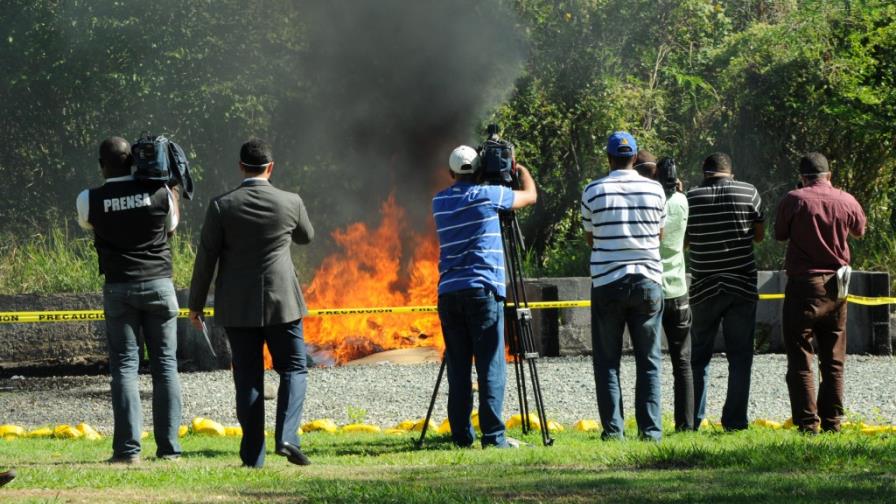 Procuraduría incinera más de 42 kilos de drogas por tercera semana consecutiva
