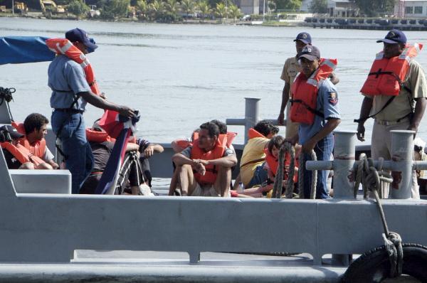 Detienen a 71 haitianos al llegar ilegalmente a Puerto Rico