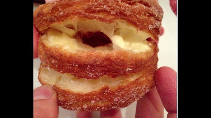 Mitad croissant, mitad donut: el cronut es el nuevo must de Nueva York