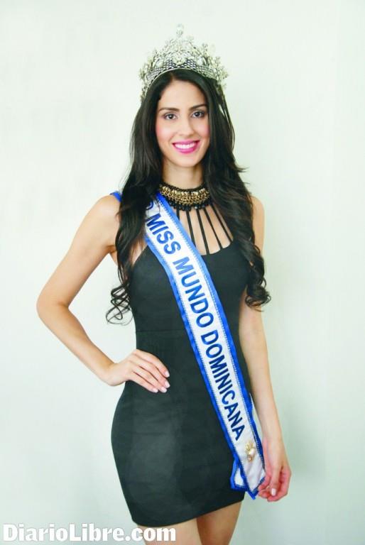 Joely Bernat es la nueva Miss Mundo Dominicana 2013