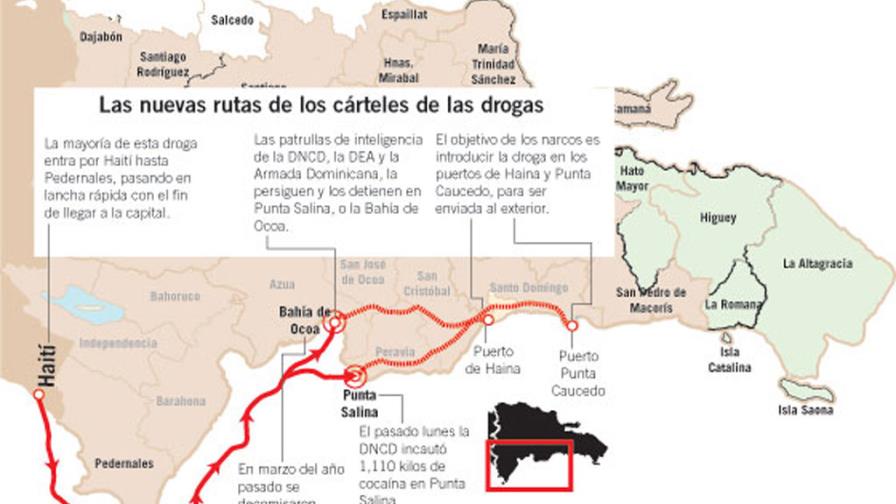 La costa sur es la preferida de los cárteles de drogas La costa sur es la preferida de los cárteles de drogas