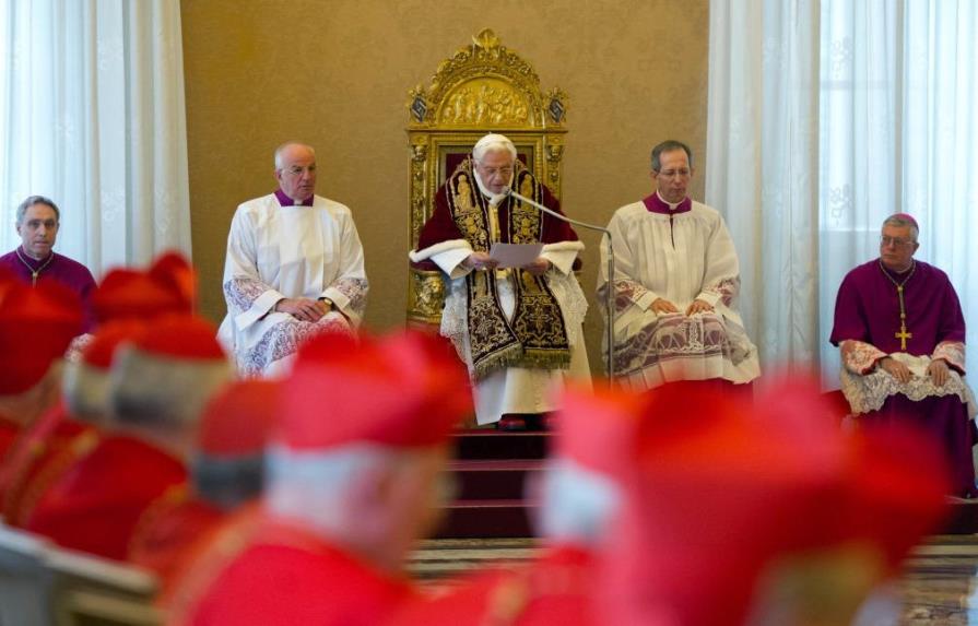 Texto y audio de la renuncia del Papa