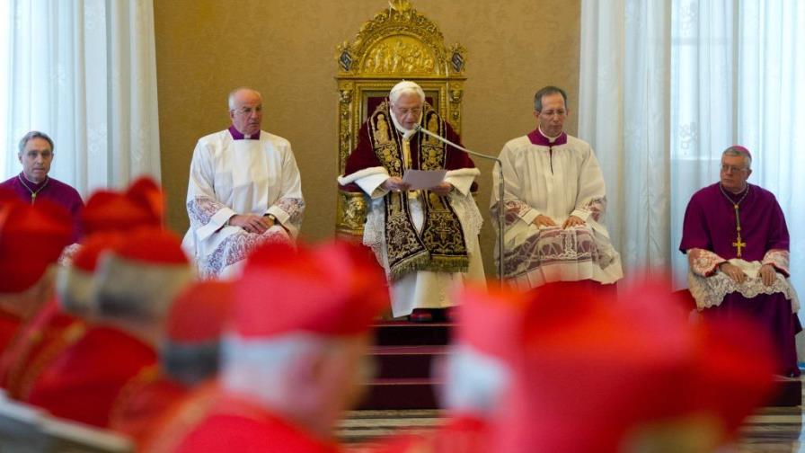 Texto y audio de la renuncia del Papa Texto y audio de la renuncia del Papa