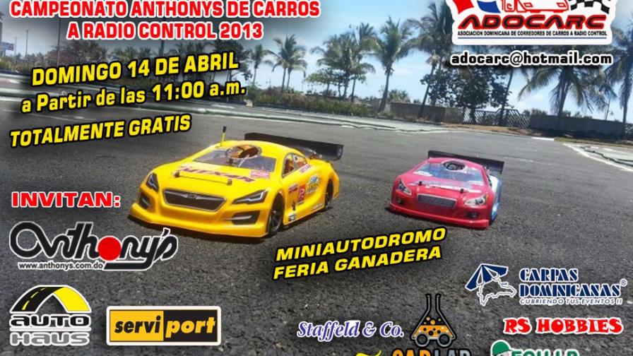 Tercera Puntuable de Carros a Radio Control en La Feria Ganadera