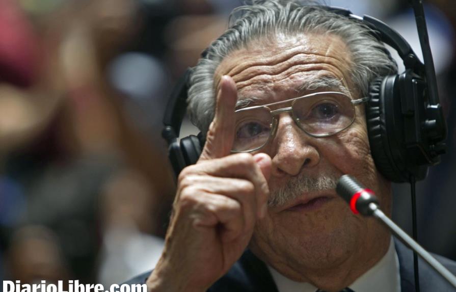 Ríos Montt, condenado a 80 años por genocidio