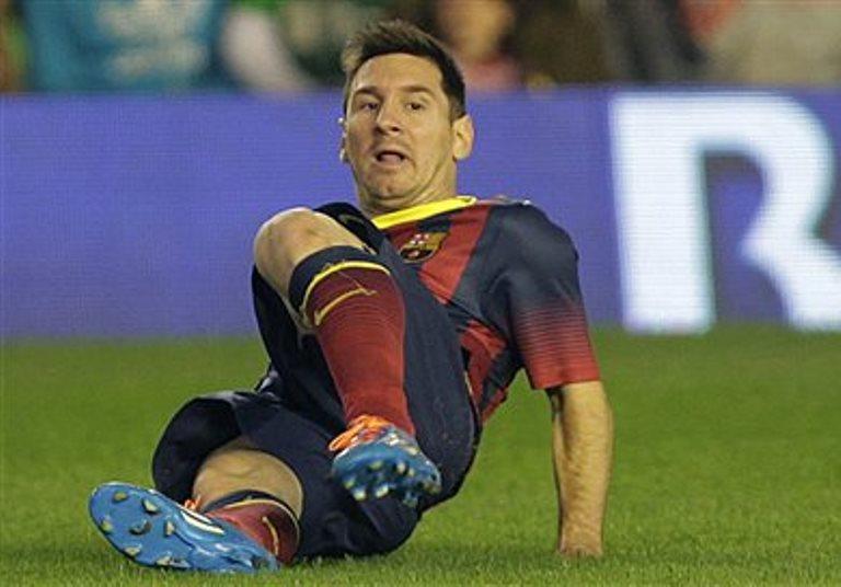 Leo Messi estará entre 6 y 8 semanas ausente por lesión en el biceps femoral