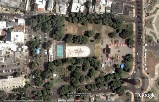 Fase final del rescate del Parque Eugenio María de Hostos