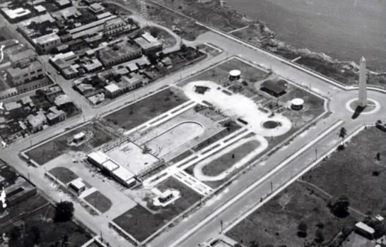 Fase final del rescate del Parque Eugenio María de Hostos