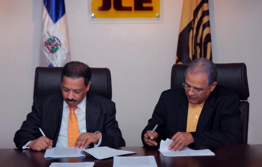 JCE y SOMO finalizan contrato de automatización de registro civil y electoral