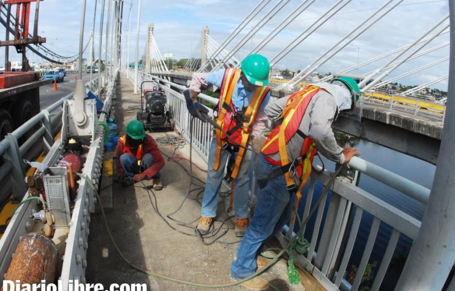 Arrancaron los trabajos en el puente J.P. Duarte