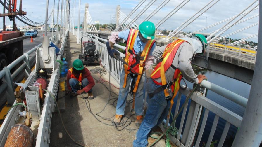 Arrancaron los trabajos en el puente J.P. Duarte