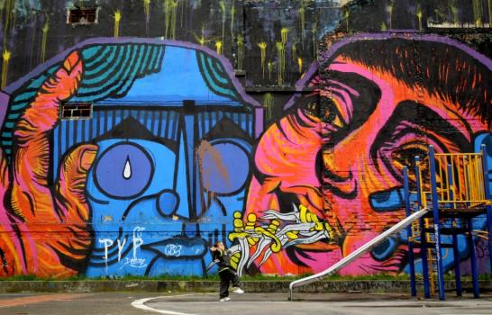 Bogotá, un gran museo de arte urbano que llama a la reflexión social Bogotá, un gran museo de arte urbano que llama a la reflexión social