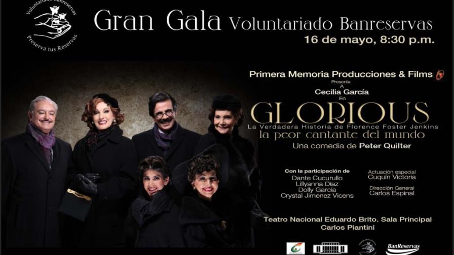 Voluntariado Banreservas presentará Glorious en beneficio de cinco instituciones