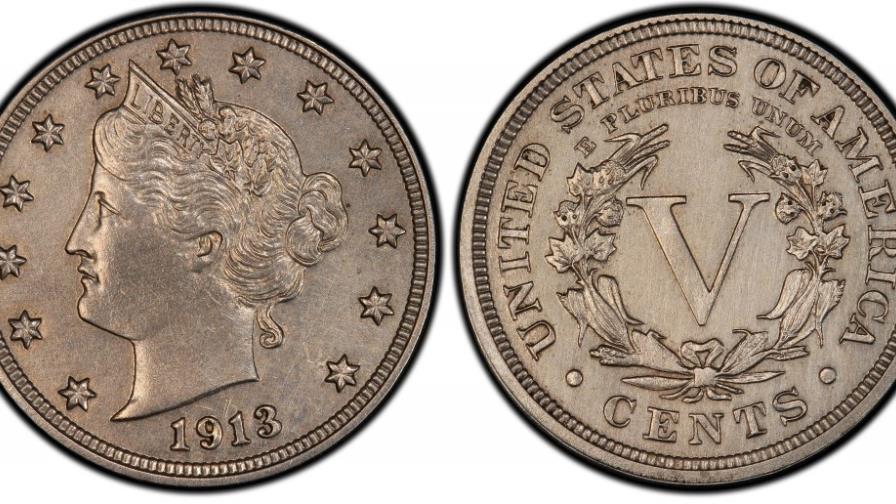 Exhiben una moneda de 5 centavos de 1913 valorada en 2,5 millones de dólares Exhiben una moneda de 5 centavos de 1913 valorada en 2,5 millones de dólares