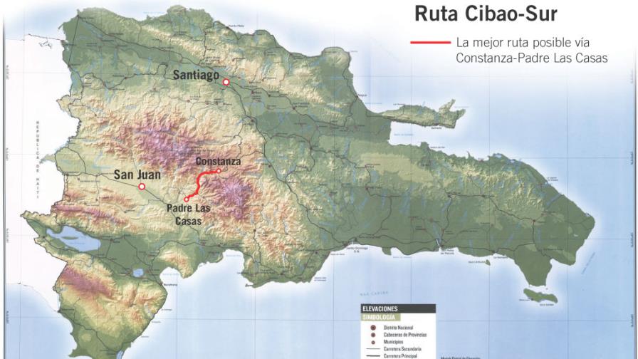 La ruta Cibao-Sur ya existe