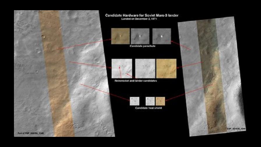 Hallan sonda soviética en Marte; data de 1971
