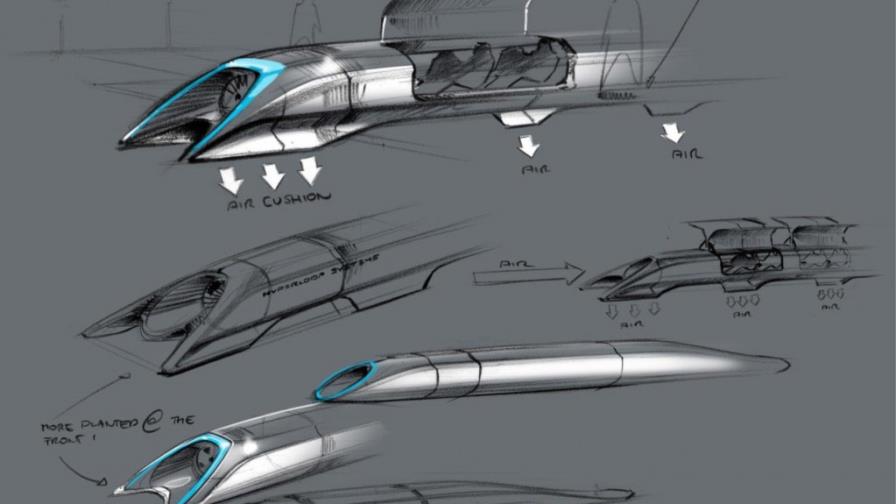 Desvelan el diseño del Hyperloop, un transporte terrestre casi supersónico