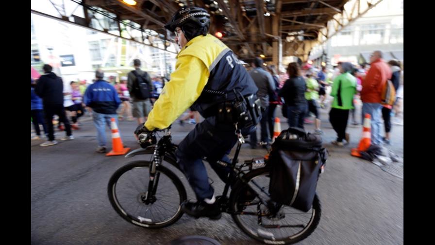 Los corredores del Maratón de Chicago, con Boston en mente