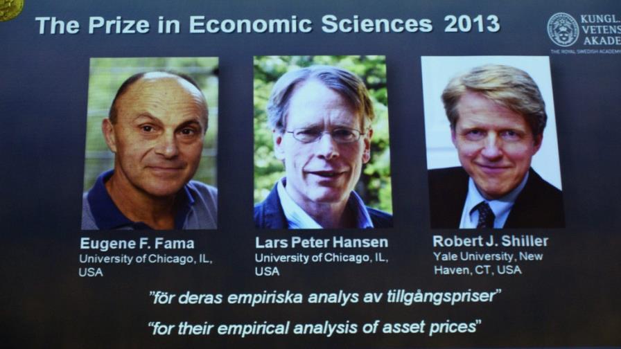Tres estadounidenses ganan el Nobel de Economía Tres estadounidenses ganan el Nobel de Economía