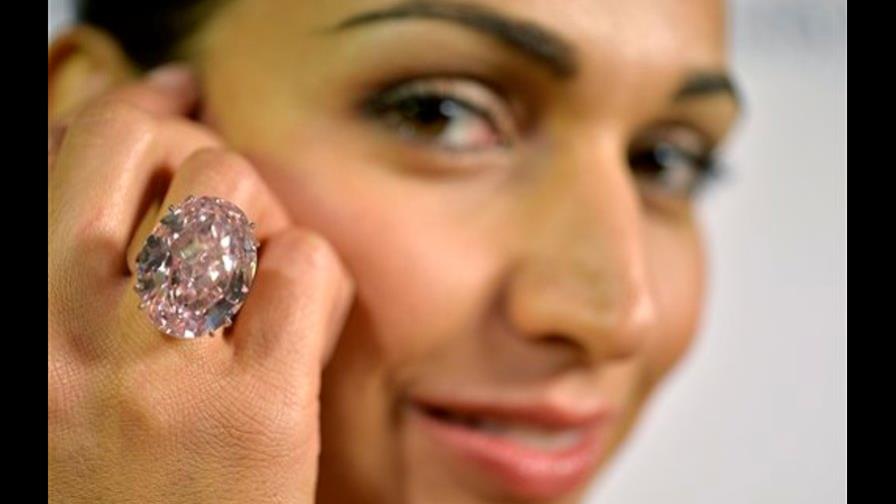 Diamante rosa: pagan más de 83 millones de dólares