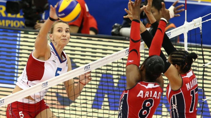 Rusia venció 3-1 a RD en Copa Mundial de Voleibol