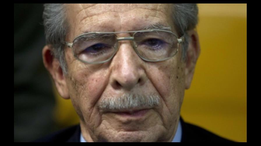 Ríos Montt lleva dos días hospitalizado