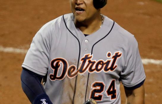 Miguel Cabrera lidera la triple corona ofensiva Miguel Cabrera lidera la triple corona ofensiva
