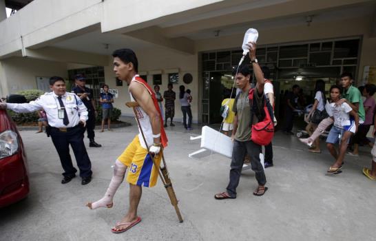 Un seísmo de 7,2 grados causa 87 muertos en Filipinas