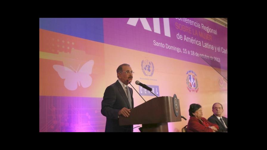 Presidente Medina asegura tolerancia cero en abusos contra la mujer