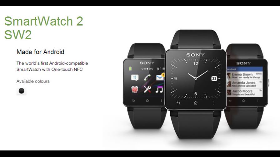 Nuevo reloj de Sony funciona con teléfonos Android