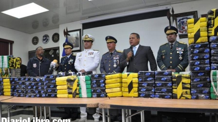 DNCD investiga cuatro por cargamento cocaína